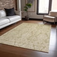 thumbnail image 1 of Addison Rugs Chantille Indoor/Outdoor Transitional Damask Tan Washable Rectangle Rug, 5' x 7'6", 1 of 6