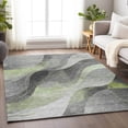 thumbnail image 1 of Addison Rugs Chantille Indoor/Outdoor Transitional Swirls Aloe Washable Rectangle Rug, 10' x 14', 1 of 6