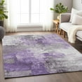 thumbnail image 1 of Addison Rugs Chantille Indoor/Outdoor Transitional Abstract Purple Washable Rectangle Rug, 9' x 12', 1 of 6