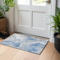 thumbnail image 1 of Addison Rugs Chantille Indoor/Outdoor Transitional Abstract Blue Washable Rectangle Rug, 1'8" x 2'6", 1 of 6