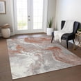 thumbnail image 1 of Addison Rugs Chantille Indoor/Outdoor Transitional Abstract Salmon Washable Rectangle Rug, 10' x 14', 1 of 6
