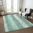 thumbnail image 1 of Addison Rugs Chantille Indoor/Outdoor Transitional Stripes Seafoam Washable Rectangle Rug, 8' x 10', 1 of 6