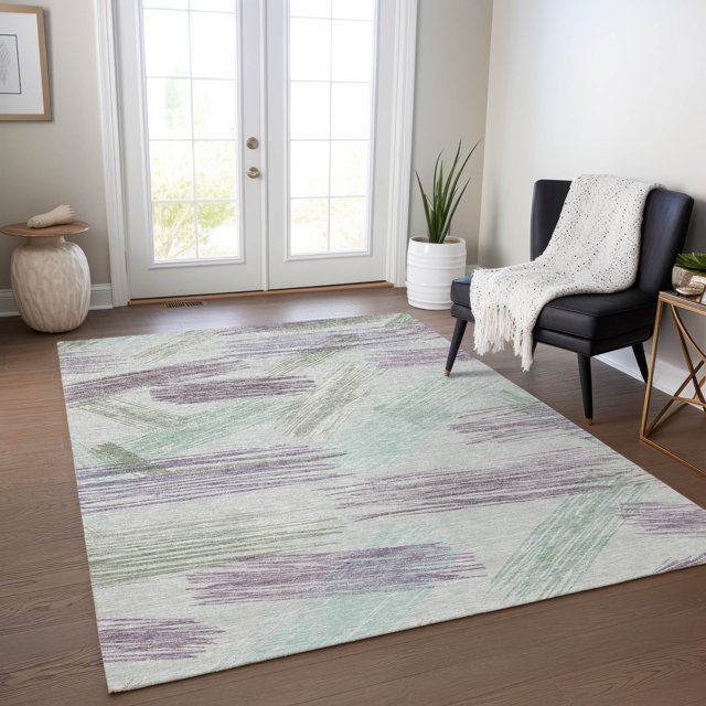 Addison Rugs Chantille ACN1696 Sage 8' x 10' Indoor/Outdoor, Machine