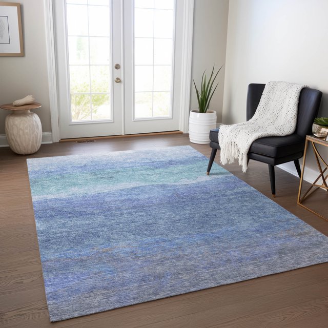 Addison Rugs Chantille ACN1699 Blue 9' x 12' Indoor/Outdoor, Machine