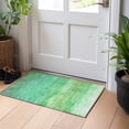 thumbnail image 1 of Addison Rugs Chantille Indoor/Outdoor Transitional Stripes Green Washable Rectangle Rug, 1'8" x 2'6", 1 of 6