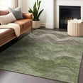 thumbnail image 1 of Addison Rugs Chantille Indoor/Outdoor Transitional Swirls Green Washable Rectangle Rug, 10' x 14', 1 of 6