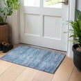 thumbnail image 1 of Addison Rugs Chantille Indoor/Outdoor Transitional Stripes Blue Washable Rectangle Rug, 1'8" x 2'6", 1 of 6