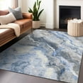 thumbnail image 1 of Addison Rugs Chantille Indoor/Outdoor Transitional Abstract Blue Washable Rectangle Rug, 10' x 14', 1 of 6