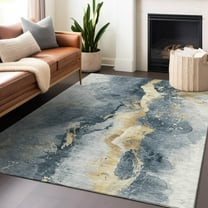 Addison Rugs Chantille Indoor/Outdoor Transitional Abstract Graphite Washable Rectangle Rug, 10' x 14'