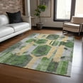 thumbnail image 1 of Addison Rugs Chantille Indoor/Outdoor Transitional Geometric Green Washable Rectangle Rug, 10' x 14', 1 of 6