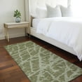 thumbnail image 1 of Addison Rugs Chantille Indoor/Outdoor Transitional Organic Olive Washable Runner Rug, 2'3" x 7'6", 1 of 6