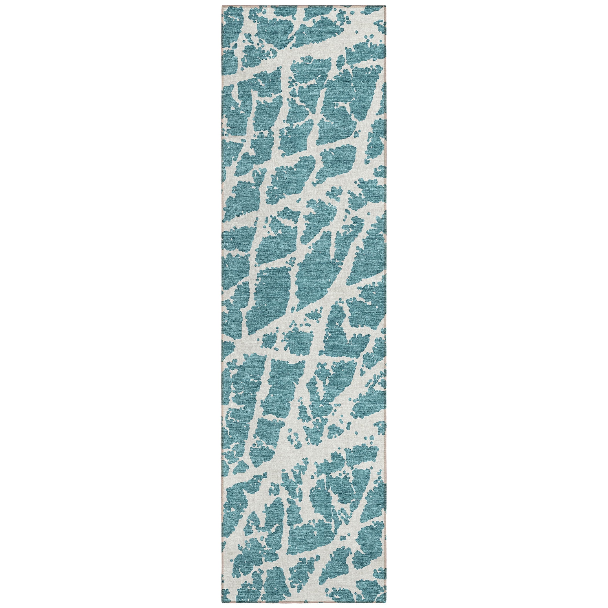 Addison Rugs Chantille ACN501 Teal 2 3 X 7 6 Indoor Outdoor Runner addison-rugs-chantille-acn501-teal-2-3-x-7-6-indoor-outdoor-runner