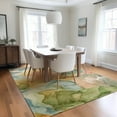 thumbnail image 1 of Addison Rugs Chantille Indoor/Outdoor Transitional Watercolors Blue Washable Rectangle Rug, 2'6" x 3'10", 1 of 6