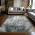 thumbnail image 1 of Addison Rugs Chantille Indoor/Outdoor Contemporary Watercolors Ivory Washable Rectangle Rug, 10' x 14', 1 of 6