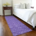 thumbnail image 1 of Addison Rugs Chantille Indoor/Outdoor Transitional Arrows Purple Washable Runner Rug, 2'3" x 7'6", 1 of 5