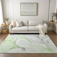 thumbnail image 1 of Addison Rugs Chantille Indoor/Outdoor Transitional Watercolors Green Washable Rectangle Rug, 5' x 7'6", 1 of 6