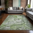 thumbnail image 1 of Addison Rugs Chantille Indoor/Outdoor Transitional Watercolors Green Washable Rectangle Rug, 9' x 12', 1 of 6