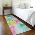 thumbnail image 1 of Addison Rugs Chantille Indoor/Outdoor Transitional Watercolors Blue Washable Runner Rug, 2'3" x 7'6", 1 of 6