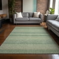 thumbnail image 1 of Addison Rugs Chantille Indoor/Outdoor Transitional Stripes Aloe Washable Rectangle Rug, 9' x 12', 1 of 6