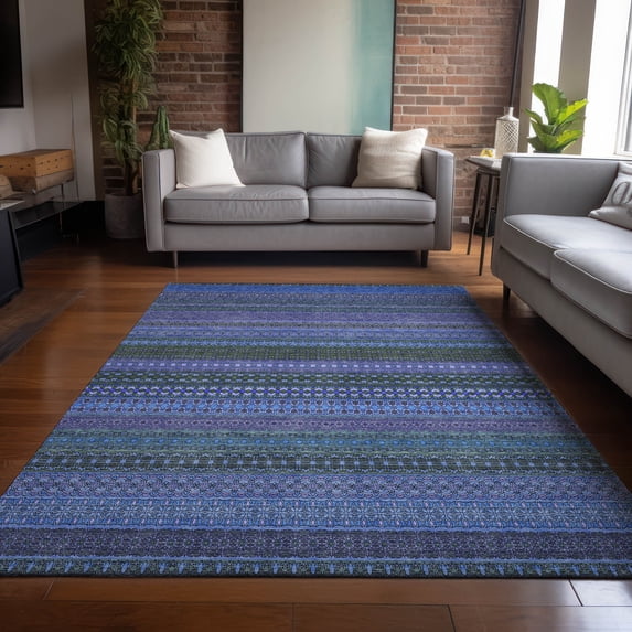Chantille ACN527 Blue 10 x 14 Rug