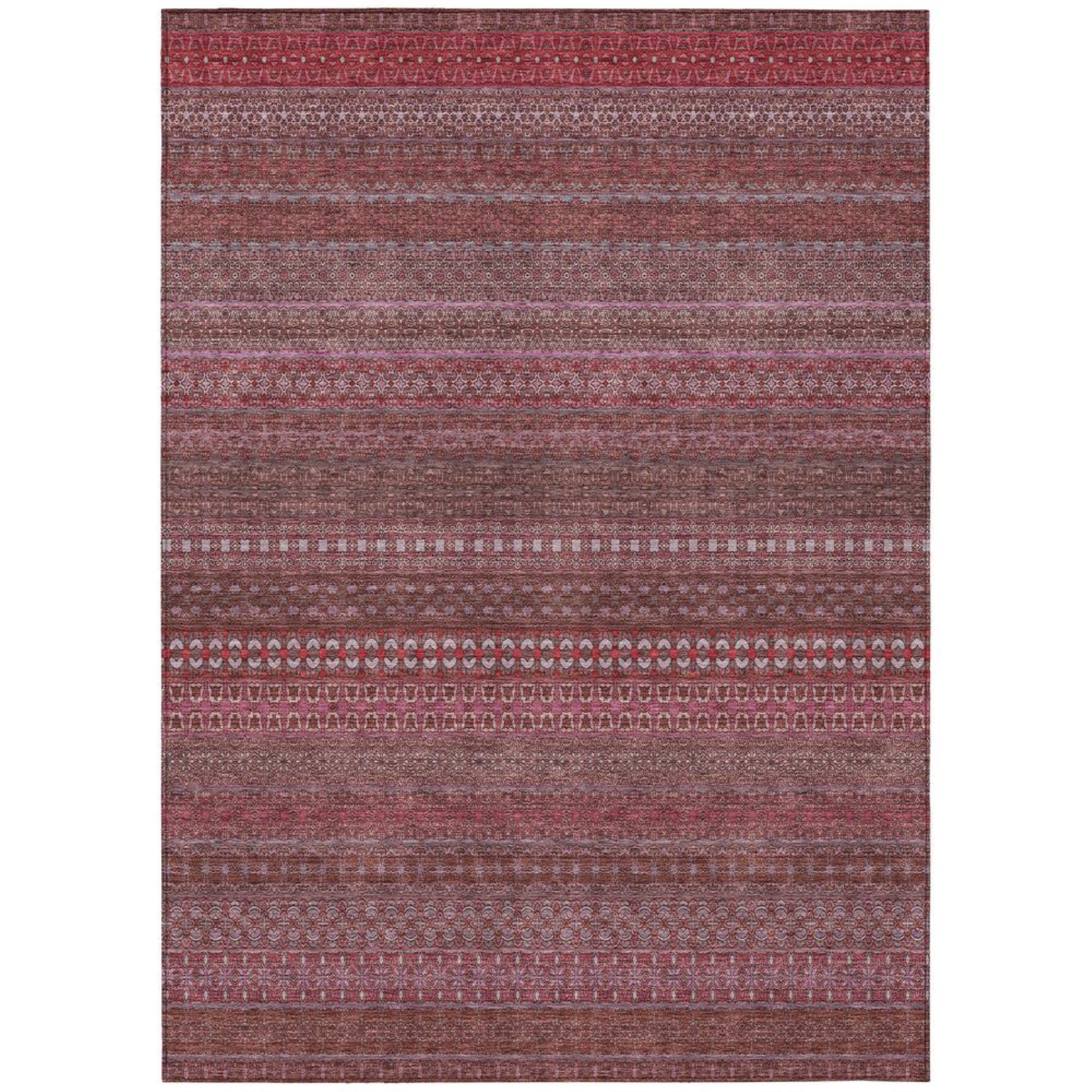 Addison Rugs Chantille ACN527 Merlot 9' x 12' Indoor Outdoor Area Rug ...