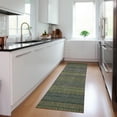 thumbnail image 1 of Addison Rugs Chantille Indoor/Outdoor Transitional Stripes Olive Washable Runner Rug, 2'3" x 7'6", 1 of 6