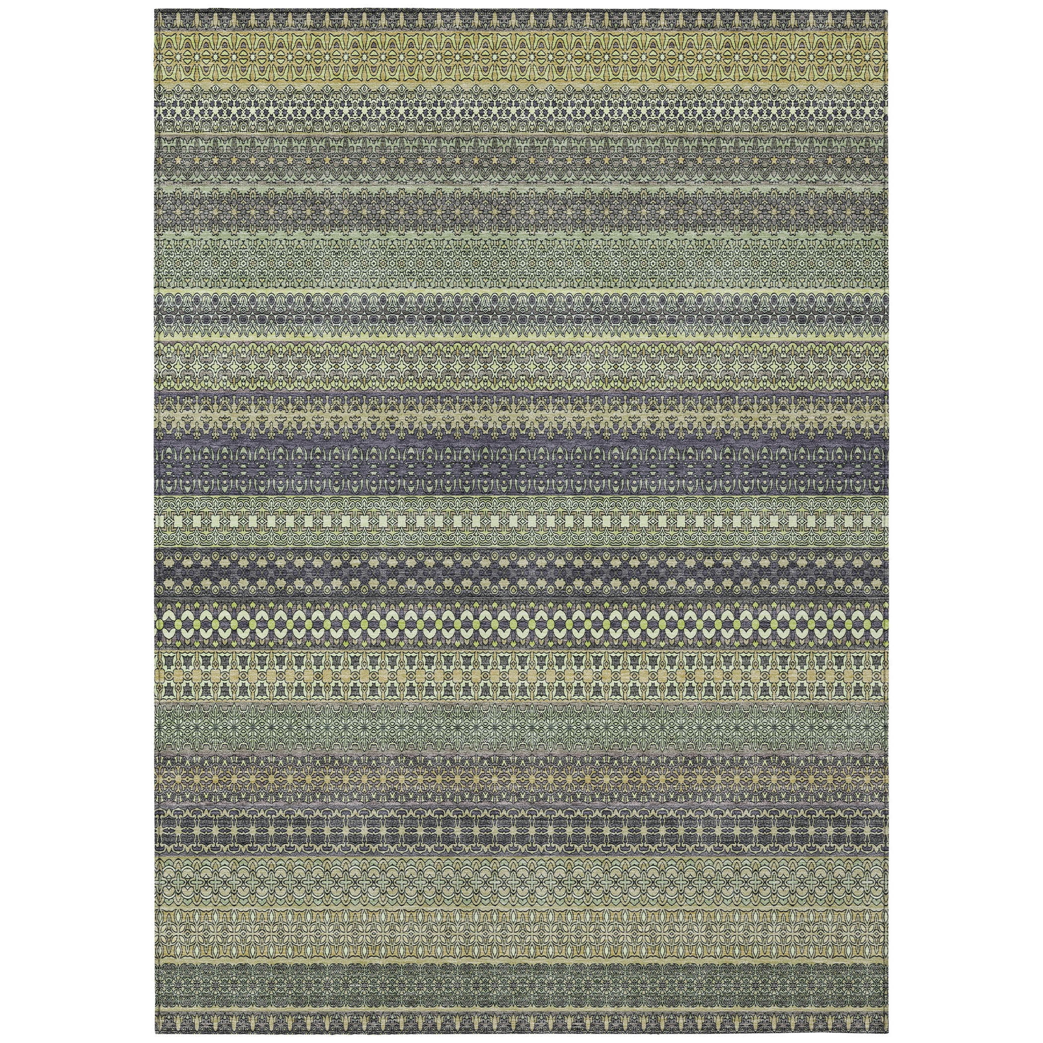 Addison Rugs Chantille ACN527 Sage 9' x 12' Indoor Outdoor Area Rug ...