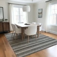 thumbnail image 1 of Addison Rugs Chantille Indoor/Outdoor Transitional Stripes Silver Washable Rectangle Rug, 2'6" x 3'10", 1 of 6
