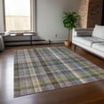 thumbnail image 1 of Addison Rugs Chantille Indoor/Outdoor Transitional Plaid Pewter Washable Rectangle Rug, 8' x 10', 1 of 6