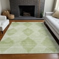 thumbnail image 1 of Addison Rugs Chantille Indoor/Outdoor Transitional Geometric Mint Washable Rectangle Rug, 9' x 12', 1 of 6