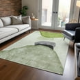thumbnail image 1 of Addison Rugs Chantille Indoor/Outdoor Transitional Organic Green Washable Rectangle Rug, 9' x 12', 1 of 6