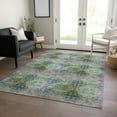 thumbnail image 1 of Addison Rugs Chantille Indoor/Outdoor Transitional Organic Green Washable Rectangle Rug, 9' x 12', 1 of 6