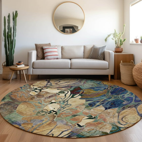 Chantille ACN558 Beige 8 x 8 Rug