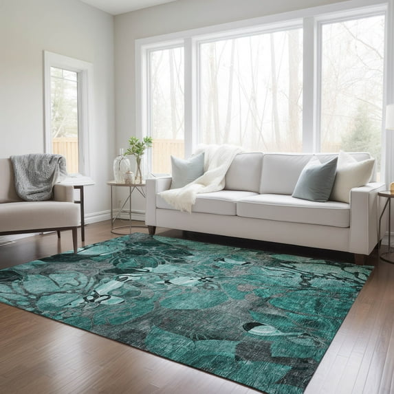 Chantille ACN558 Teal 9 x 12 Rug
