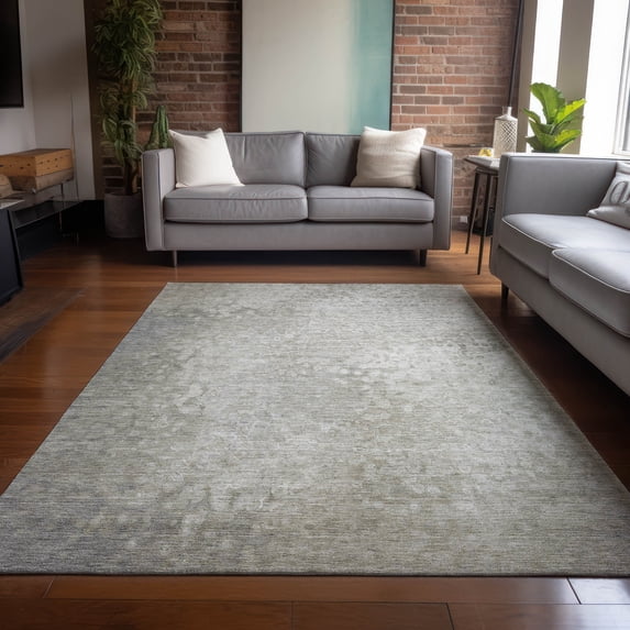 Addison Rugs Chantille Indoor/Outdoor Transitional Casual Beige Washable Rectangle Rug, 5' x 7'6"