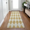 thumbnail image 1 of Addison Rugs Chantille Indoor/Outdoor Transitional Diamonds Gold Washable Runner Rug, 2'3" x 7'6", 1 of 6