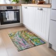 thumbnail image 1 of Addison Rugs Chantille Indoor/Outdoor Contemporary Abstract Green Washable Rectangle Rug, 1'8" x 2'6", 1 of 6