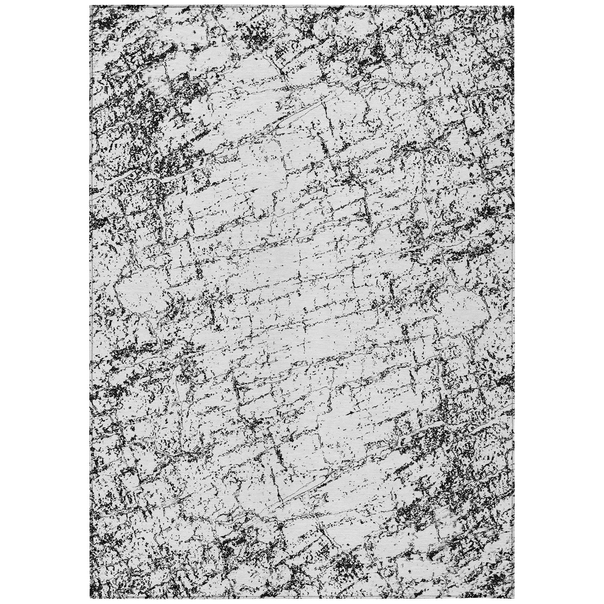 Addison Rugs Chantille ACN606 Black 10' x 14' Indoor Outdoor Area Rug ...