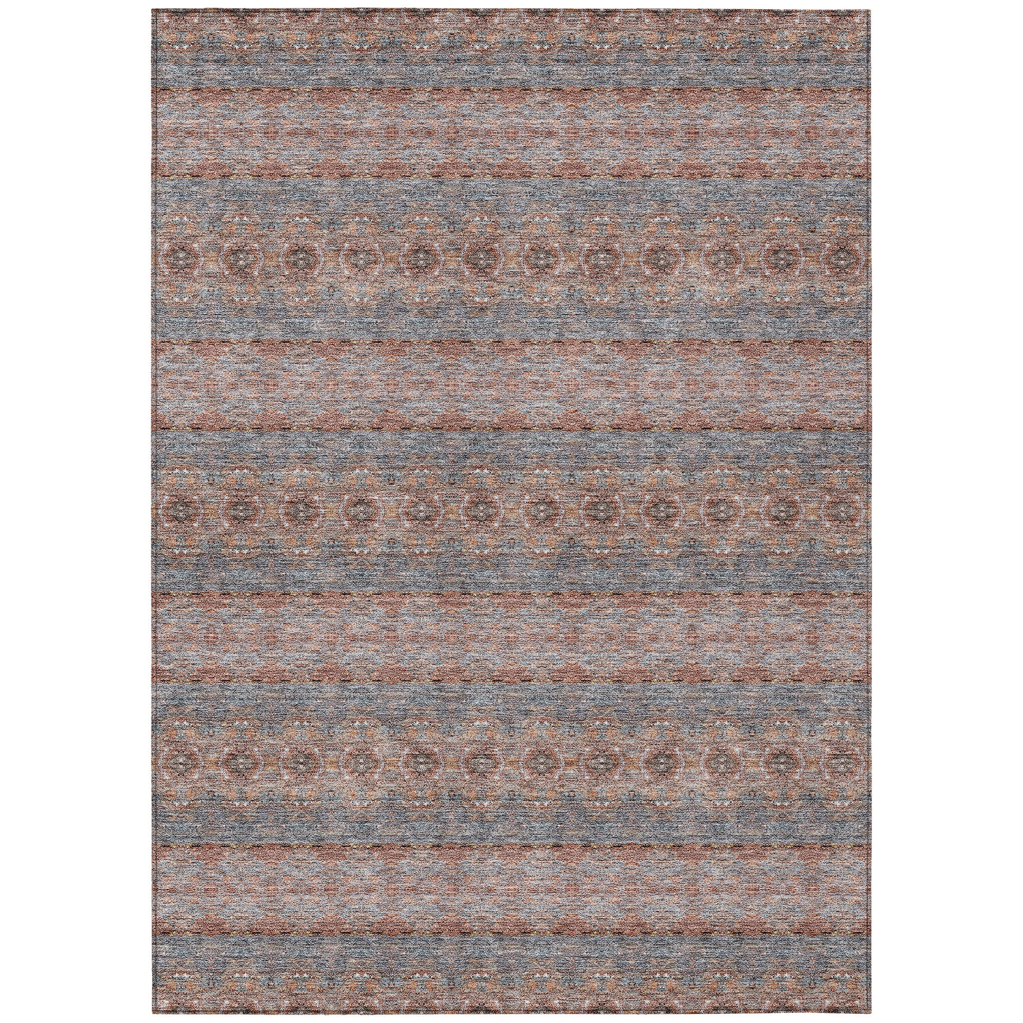 Addison Rugs Chantille ACN615 Paprika 3' x 5' Indoor Outdoor Area Rug ...