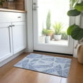 thumbnail image 1 of Addison Rugs Chantille Indoor/Outdoor Transitional Geometric Navy Washable Rectangle Rug, 1'8" x 2'6", 1 of 5