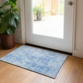 thumbnail image 1 of Addison Rugs Chantille Indoor/Outdoor Transitional Abstract Blue Washable Rectangle Rug, 1'8" x 2'6", 1 of 5