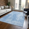thumbnail image 1 of Addison Rugs Chantille Indoor/Outdoor Transitional Abstract Blue Washable Rectangle Rug, 5' x 7'6", 1 of 5