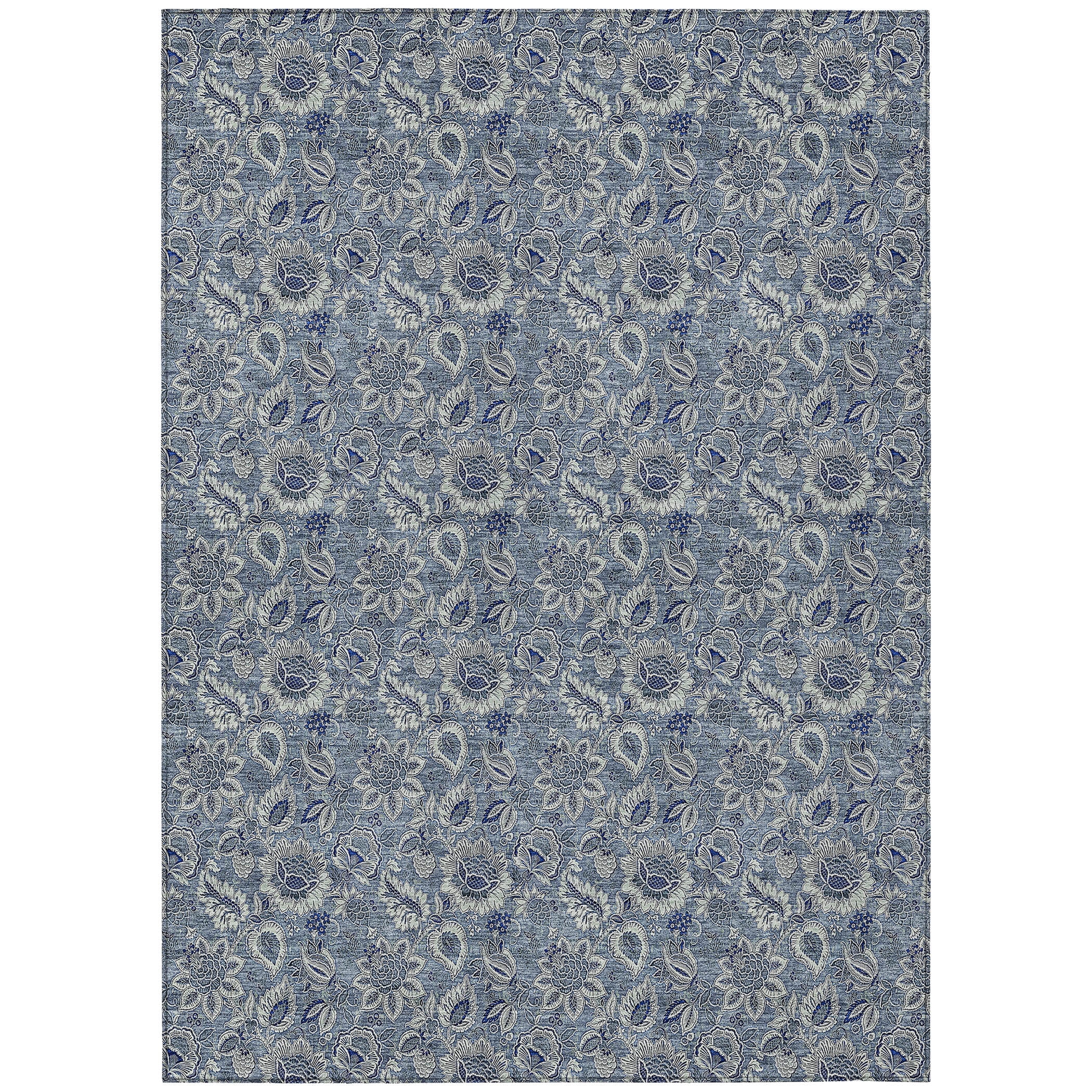 Addison Rugs Chantille ACN661 Blue 5' x 7'6