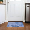 thumbnail image 1 of Addison Rugs Chantille Indoor/Outdoor Transitional Abstract Navy Washable Rectangle Rug, 1'8" x 2'6", 1 of 6