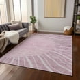 thumbnail image 1 of Addison Rugs Chantille Indoor/Outdoor Transitional Abstract Blush Washable Rectangle Rug, 10' x 14', 1 of 6