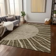 thumbnail image 1 of Addison Rugs Chantille Indoor/Outdoor Transitional Abstract Brown Washable Rectangle Rug, 2'6" x 3'10", 1 of 6