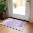 thumbnail image 1 of Addison Rugs Chantille Indoor/Outdoor Transitional Modern Purple Washable Rectangle Rug, 1'8" x 2'6", 1 of 6