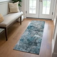 thumbnail image 1 of Addison Rugs Chantille Indoor/Outdoor Transitional Modern Teal Washable Runner Rug, 2'3" x 7'6", 1 of 6