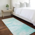 thumbnail image 1 of Addison Rugs Chantille Indoor/Outdoor Transitional Abstract Aqua Washable Runner Rug, 2'3" x 7'6", 1 of 6