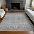 thumbnail image 1 of Addison Rugs Chantille Indoor/Outdoor Transitional Boho Silver Washable Rectangle Rug, 8' x 10', 1 of 6